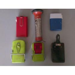 diverse oude zaklantaarns / zaklampen / verlichting