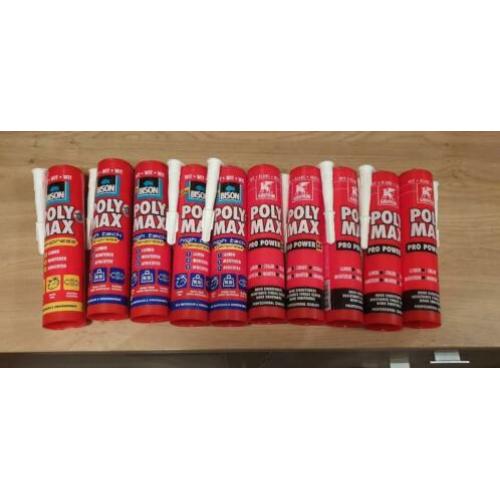 Polimax Pro kit,lijm, afdichtmiddel