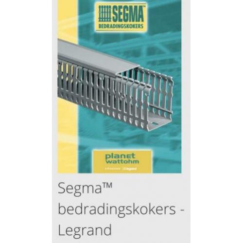 NIEUW! “Segma” bedradingskokers, 25x40mm, 20 meter, €179,99