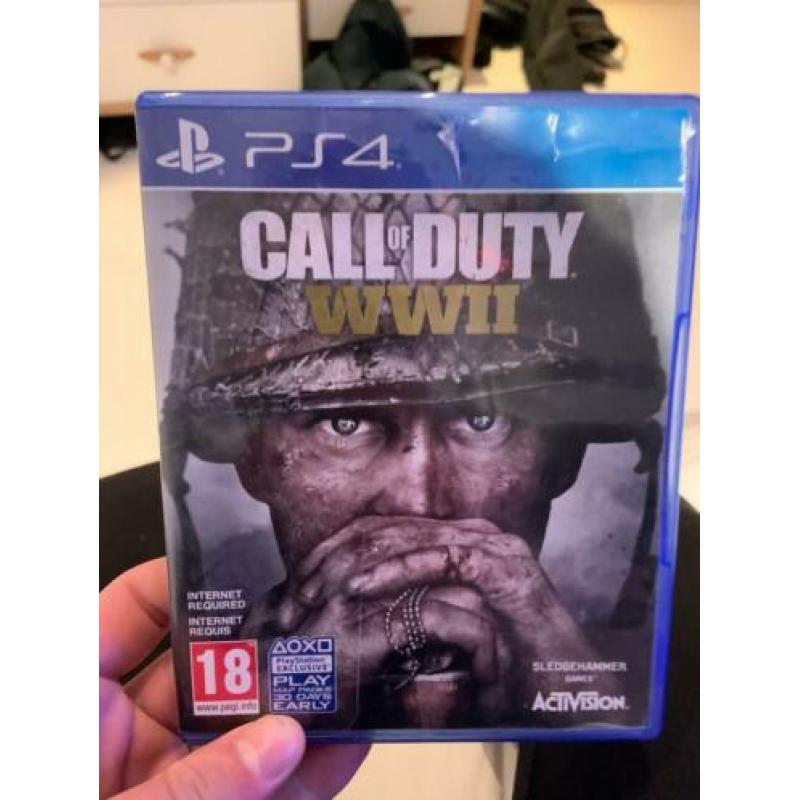 Call of duty WW2 , Fifa 18 en Call of duty black ops 3