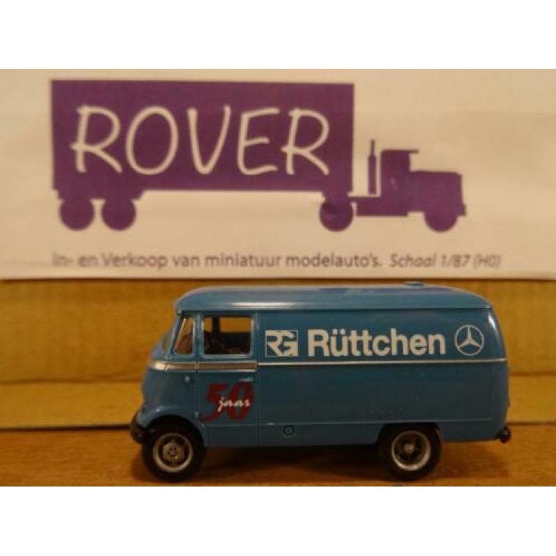 BREKINA 1:87, Oude MB L-319 " Rüttchen 50 Jaar ", Zie Foto`s