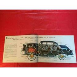 1952 Ford Prestige Brochure USA
