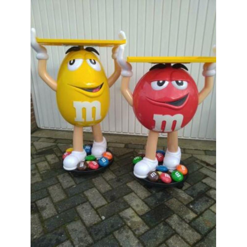 Originele M&M Yellow dienblad tafel.