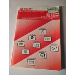 Sharp ZQ-5300M Electronic Organizer vintage