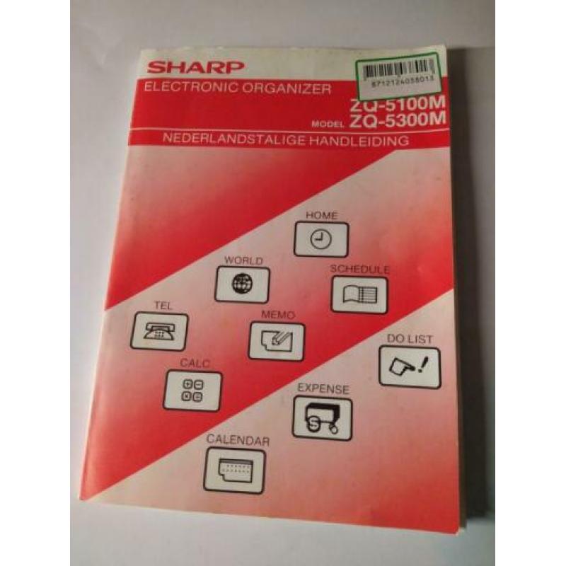 Sharp ZQ-5300M Electronic Organizer vintage