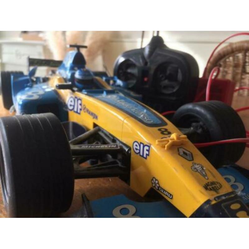 Radiografische raceauto formule 1 Alonso