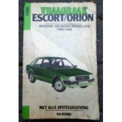 53. Vraagbaak 1980 Ford Escort Orion Benzine Diesel Olving