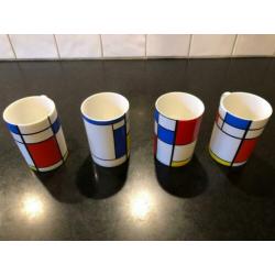 4 Piet Mondriaan mokken