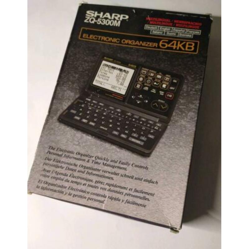 Sharp ZQ-5300M Electronic Organizer vintage