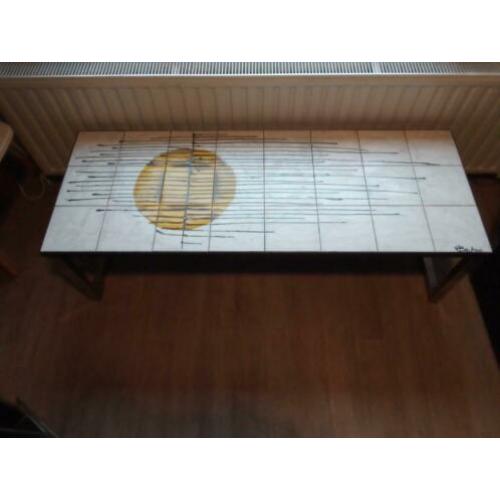 Te koop mooie vintage salon-side tafel