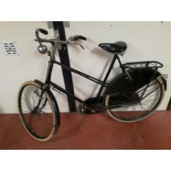 Antieke gazelle pastoorsfiets ,kruisframe