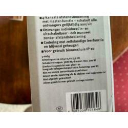 stekker / contactdoos met afstandbediening 2 types buiten