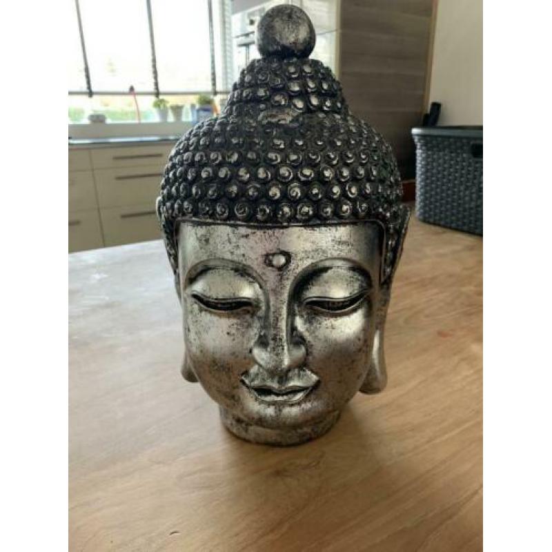 Boeddhabeeld hoofd 40 cm hoog