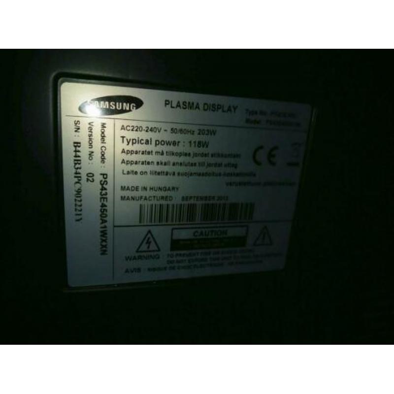 Samsung 43 inch tv
