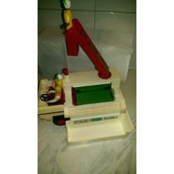 Fisher price vintage retro set reddingswagen