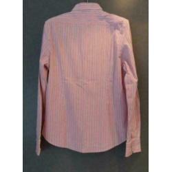 J.C. Rags roze gestreept overhemd maat XL