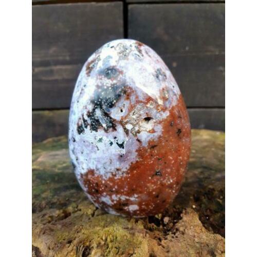 Sculptuur van oceaan jaspis 585 gram