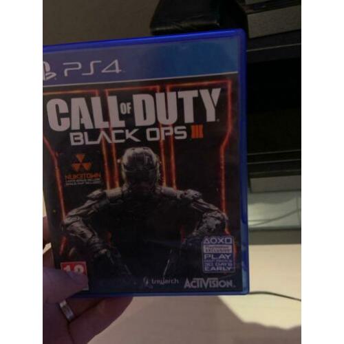 Call of duty WW2 , Fifa 18 en Call of duty black ops 3