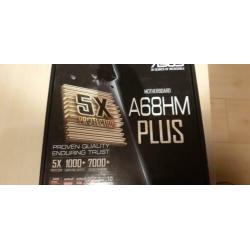 Asus A68HM moederbord + A8 7600 Processor