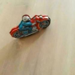 Blikken oud motortje 23 cm