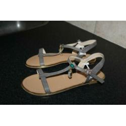 Boho style vlot rose of bruin Slippers mt 40 KOOPJE