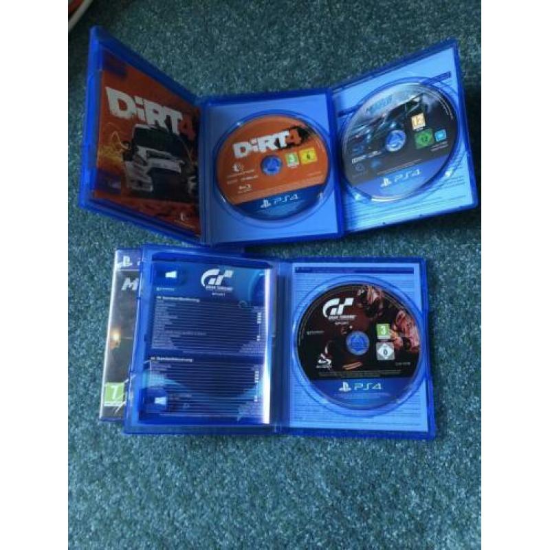 Sony Ps4 500GB met controller en 4 spellen z.g.a.n.