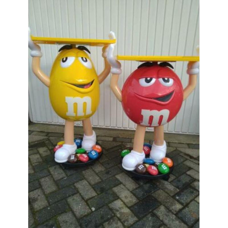 Originele M&M Yellow dienblad tafel.