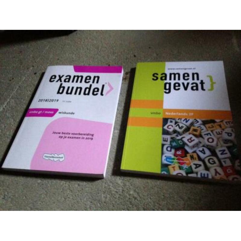 Examenbundels en samengevat