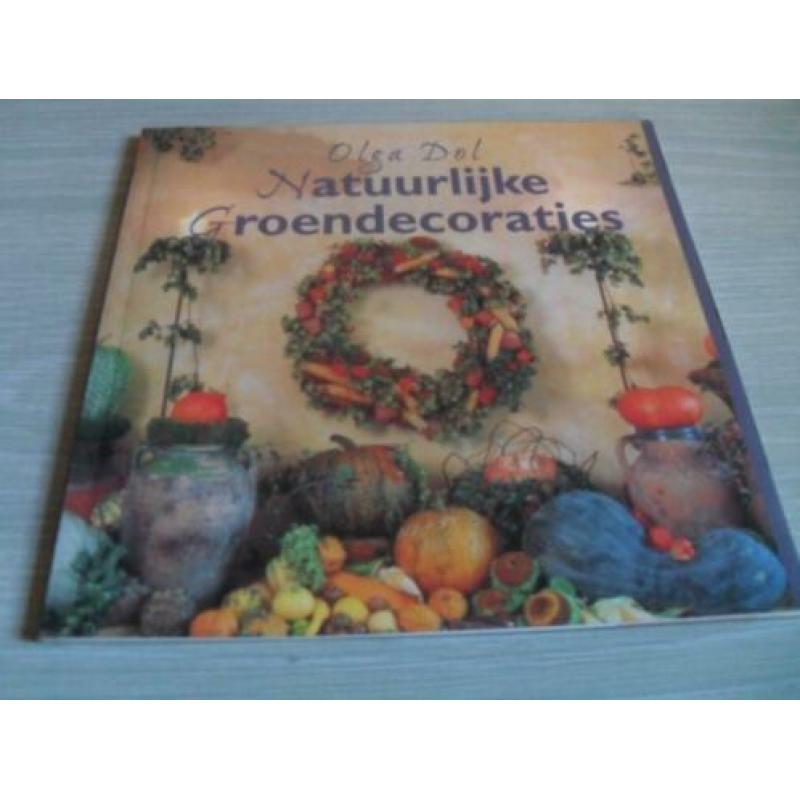 Natuurlijke Groendecoraties. De natuur bevat heel veel schoo
