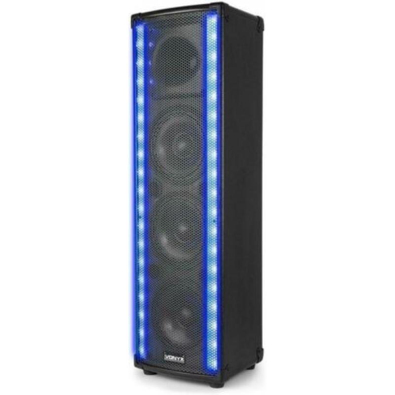 Vonyx LM80 actieve LightMotion speakerset 1200W