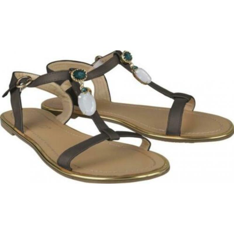 Boho style vlot rose of bruin Slippers mt 40 KOOPJE