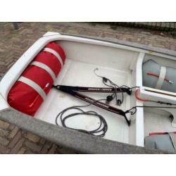 Winner wedstrijd optimist met alle toebehoren