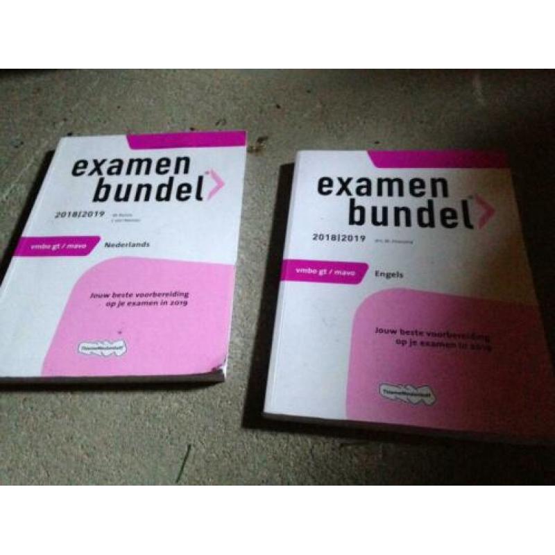 Examenbundels en samengevat