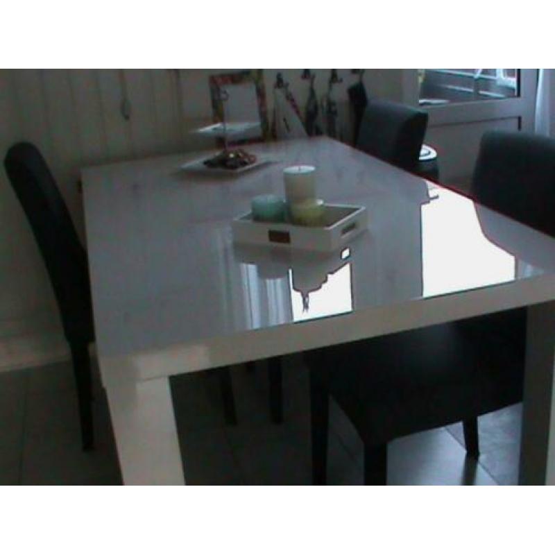 te koop eethoek hoogglans