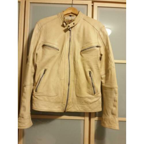 Z.g.a.n heren leren jas goosecraft L