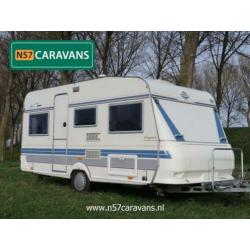 Hobby Elegance 470 / voortent / luifel / rondzit + vast bed