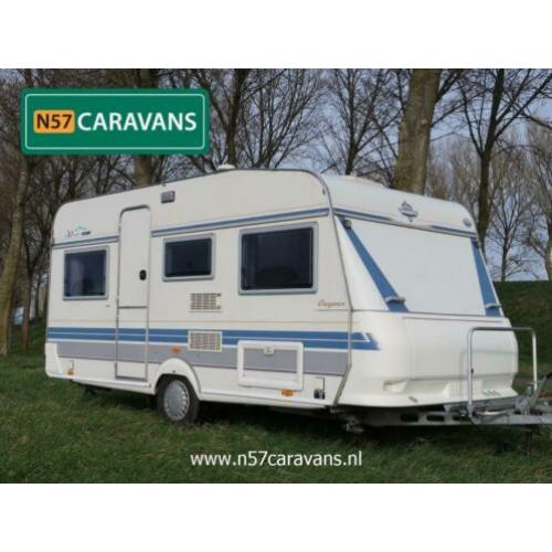 Hobby Elegance 470 / voortent / luifel / rondzit + vast bed
