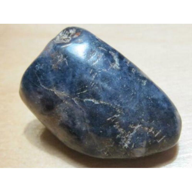 opruiming: 2x grote edelsteen BLAUWE SAFFIER (5)