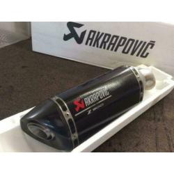 Akrapovic carbon uitlaat demper Kawasaki Z900 2017 2018 2019