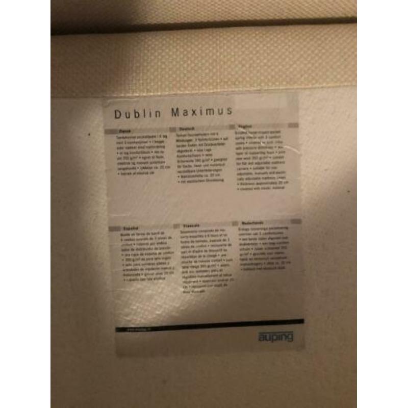 Auping Dublin Maximus boxspring elec. verstelbaar 180/210