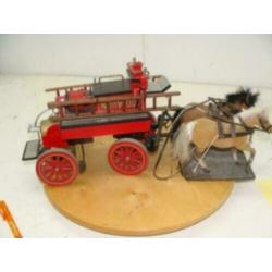 Brandweerauto Met Paarden