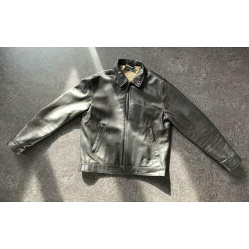 Leren jas Polo Ralph Lauren maat M