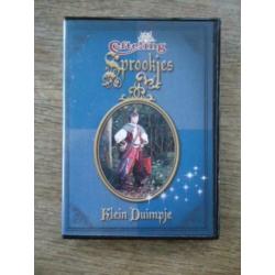 Efteling mini DVD Sprookjes - 4 verschillende dvd's nieuw!