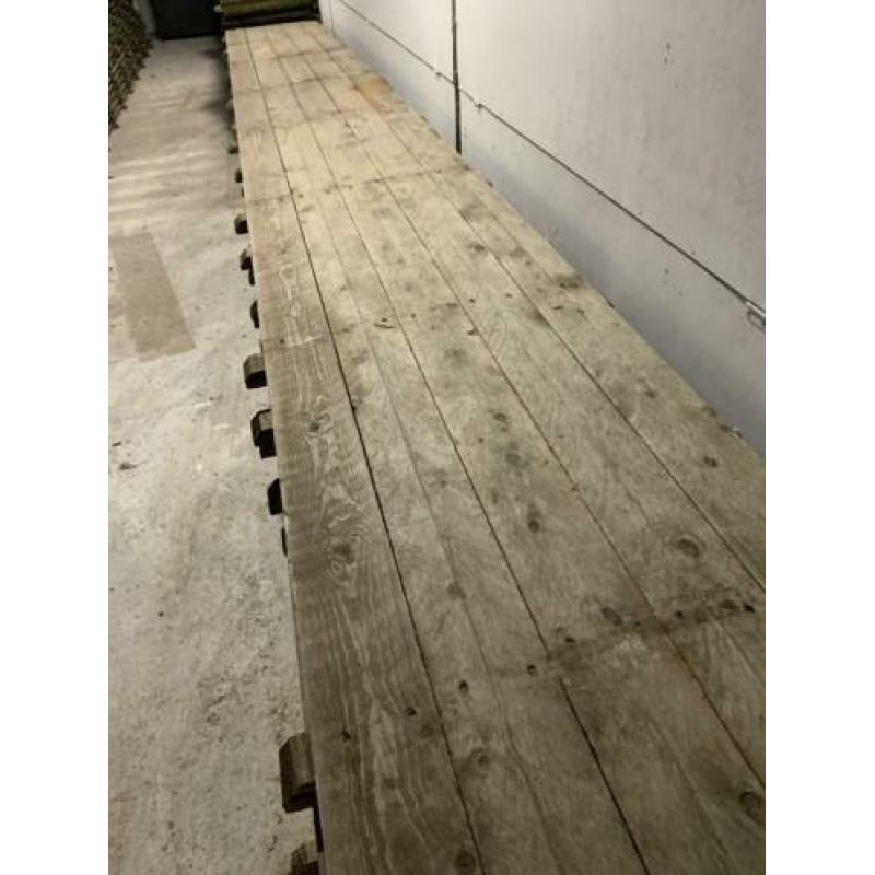 Sloophout steigerhout vintage hout