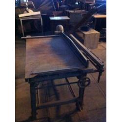 Vintage Snijtafel 120 L x 75 br 80 h