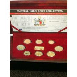 Voor de liefhebber!!! Mooie set Malta 2008 compleet (24,95)