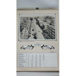 Kalender 1990 met historische foto's van Schiedam