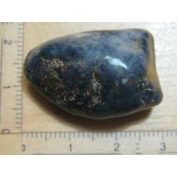 opruiming: 2x grote edelsteen BLAUWE SAFFIER (5)