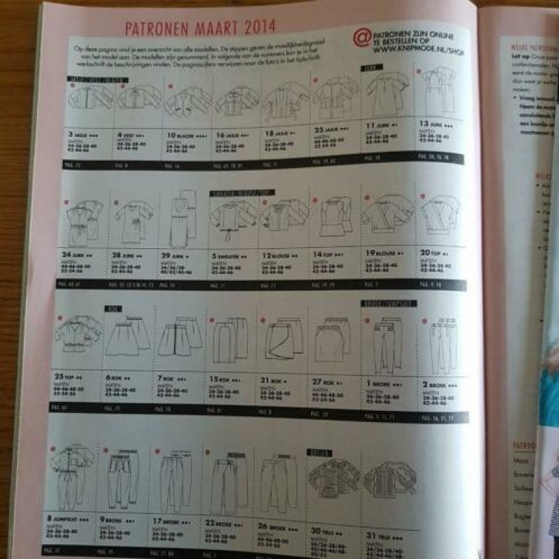 knipmode maart 2014 + special