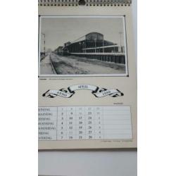 Kalender 1990 met historische foto's van Schiedam